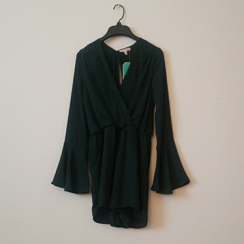 GB Small Green romper